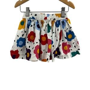Hanna Andersson‎ Big Flower Print Skirt Size 90 / 3T